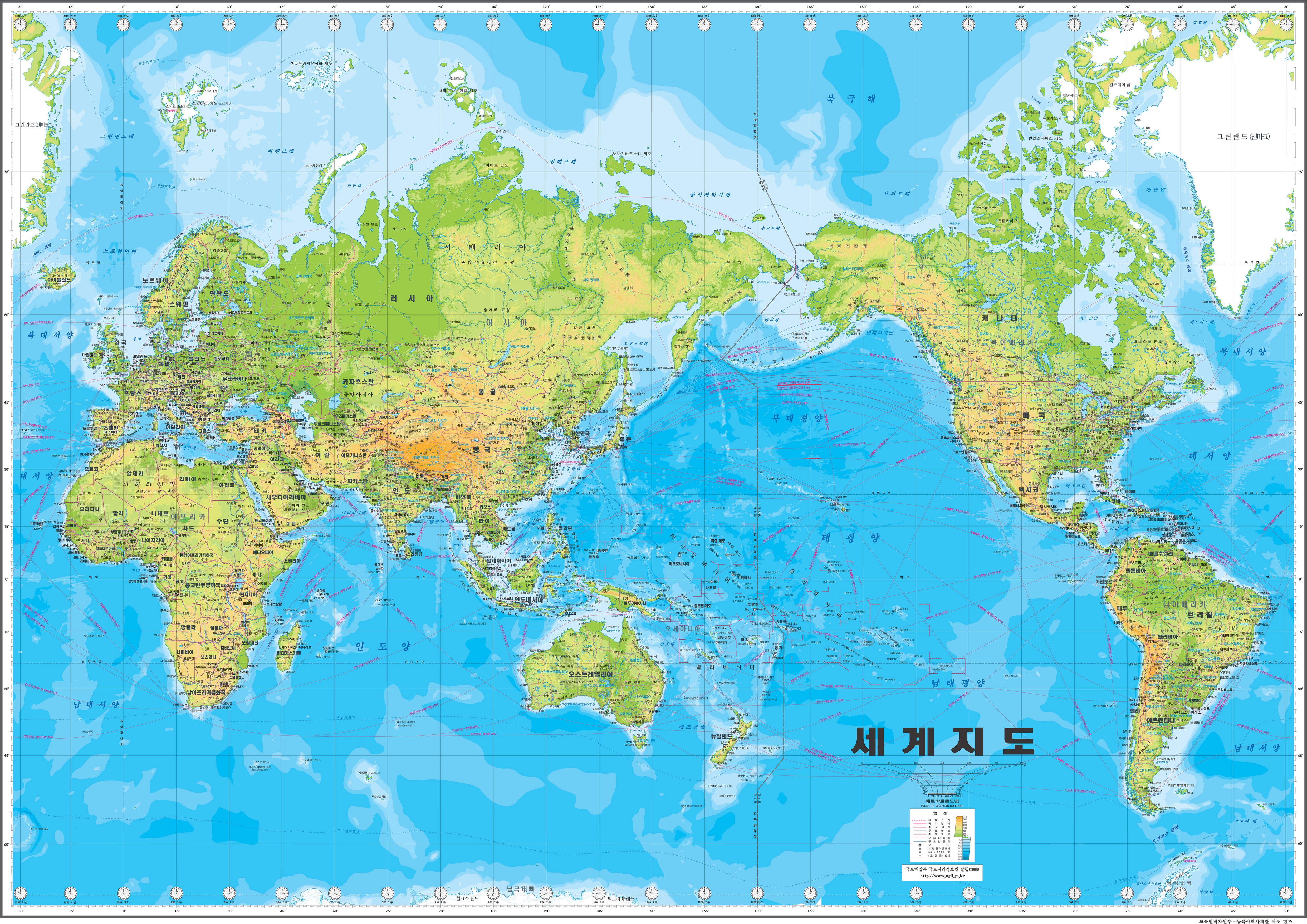 고화질의 세계 지도가 필요했다. : 네이버 블로그